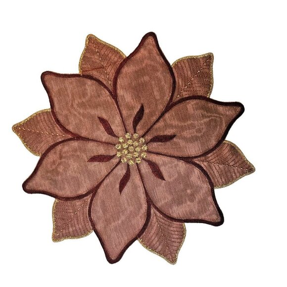 Poinsettia Tableware | HandimeX Erlesene Tischkultur Handmade Exquisite Delicate - Picture 15 of 16